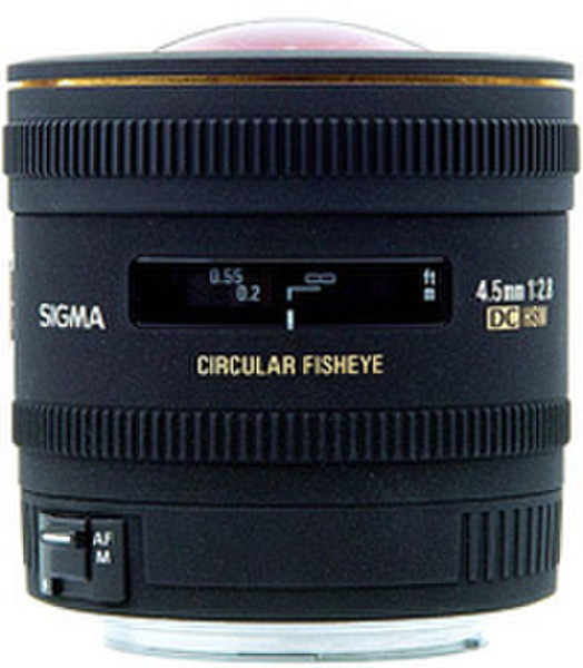 Sigma AF 4.5mm F2.8 EX DC Circular Fisheye HSM (Canon) Black