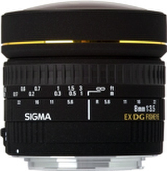 Sigma 8mm F3.5 EX DG Circular Fisheye Nikon Black