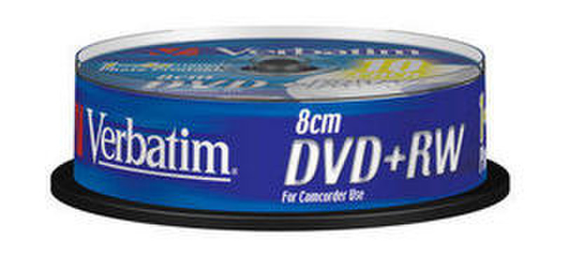 Verbatim DVD+RW 8cm Inkjet Printable 1.4GB DVD+RW 10pc(s)