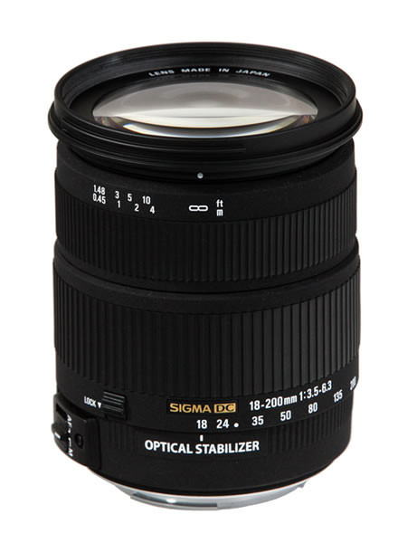 Sigma 18-200mm f3.5-6.3 DC OS Nikon Черный