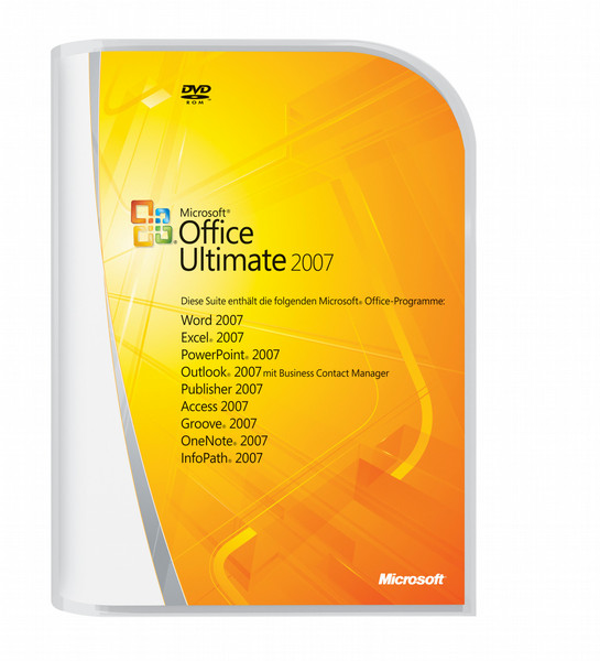 Microsoft Office Ultimate 2007. Version Upgrade Italian
