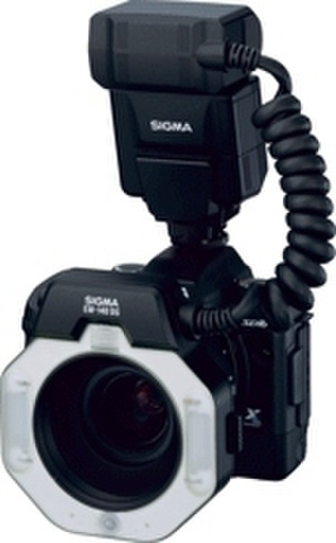 Sigma EM-140 DG Ring Light Flash (NA-iTTL Nikon) Black