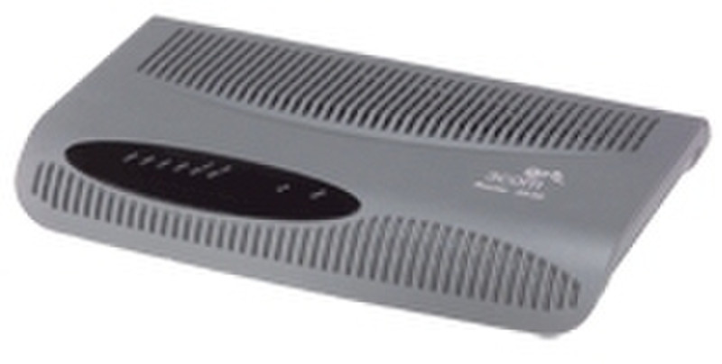 3com Router 3030 1 x ADSL (over POTS), 4 x 10/100 (Annex A) ADSL wired router