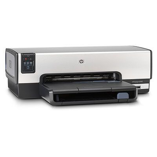 HP Deskjet 6940 Цвет 4800 x 1200dpi A4 Черный, Cеребряный струйный принтер