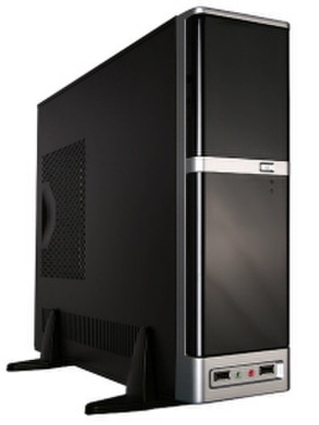 Antler DM-387 Low Profile (Slimline) 275W Black,Silver computer case
