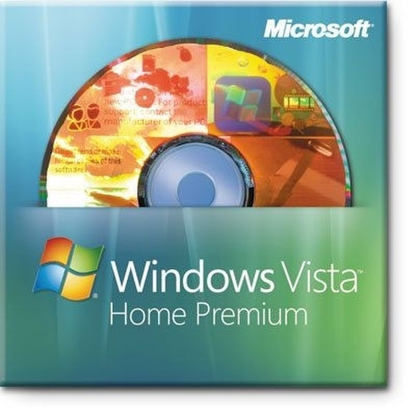 Microsoft OEM Windows Vista Home Premium SP1 32-bit, 1pk, GR