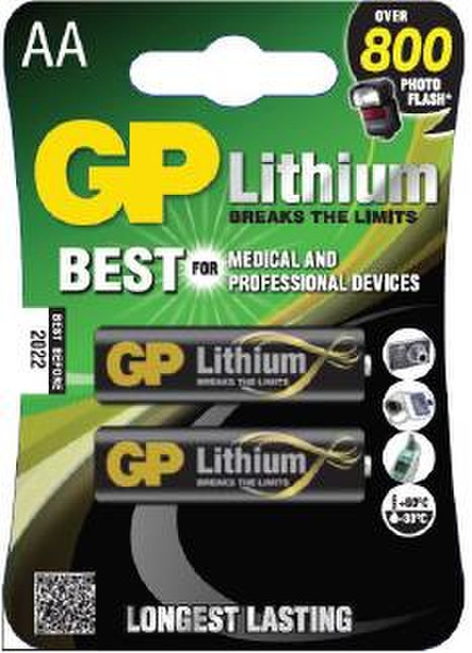 GP Batteries Lithium 1022000711 Литиевая 1.5В батарейки