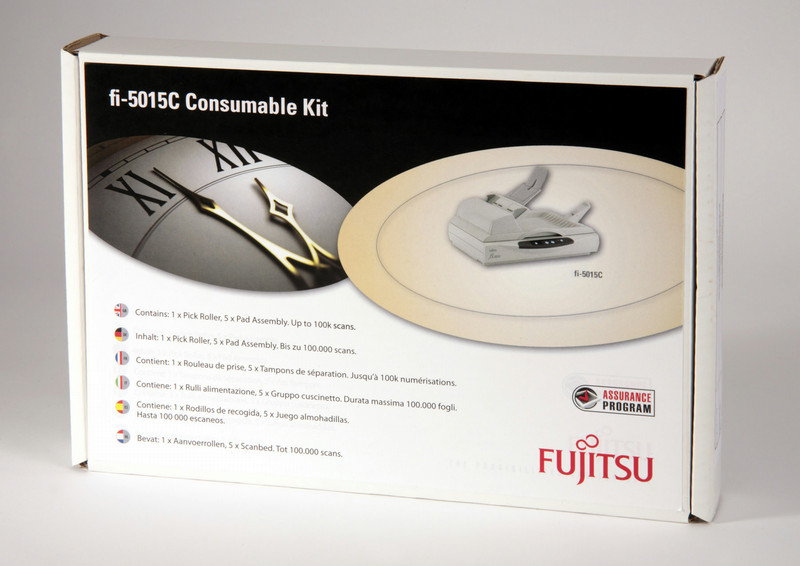 Fujitsu CON-3209-009A Scanner Verbrauchsmaterialienset Drucker-/Scanner-Ersatzteile