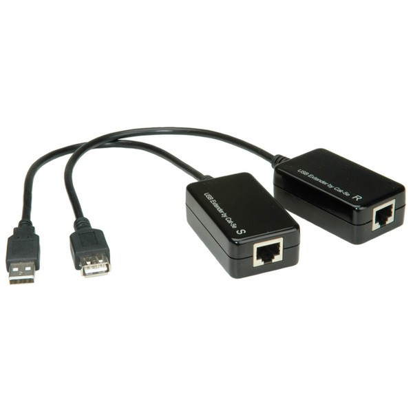 Newstar USB100EXT 45м Cеребряный кабель USB