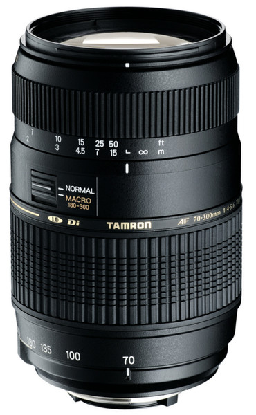 Tamron AF 70-300mm F/4-5.6 Di LD MACRO 1:2 SLR Tele zoom lens Black