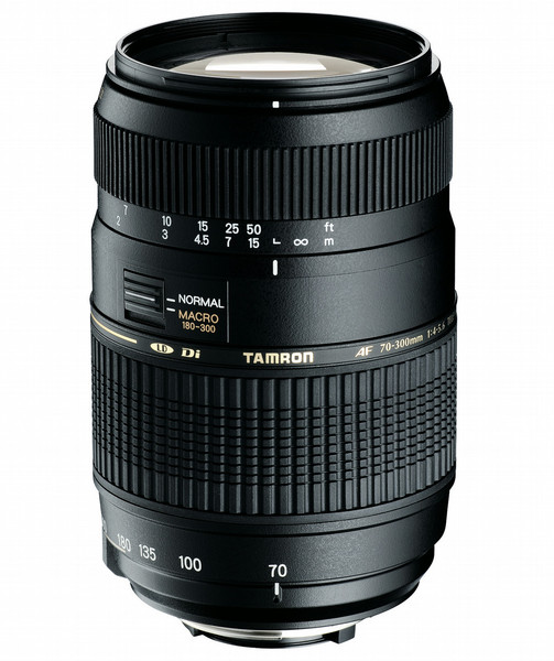 Tamron AF 70-300mm F/4-5.6 Di LD MACRO 1:2 SLR Tele zoom lens Черный