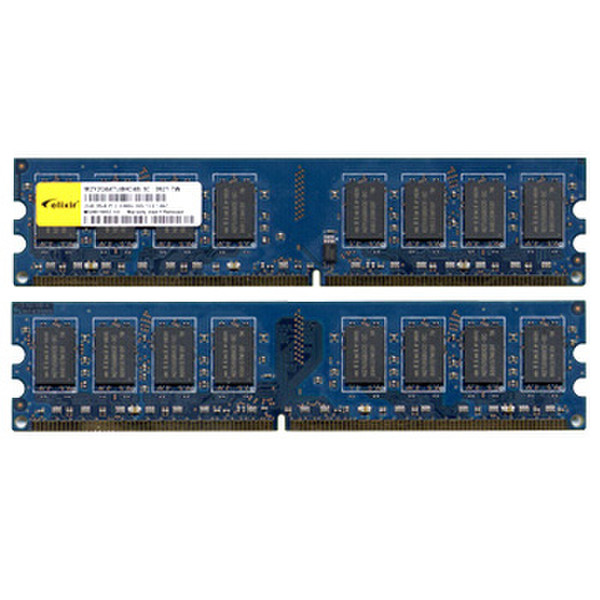 Elixir 2GB Unbuffered DDR2 SDRAM DIMM 2GB DDR2 667MHz memory module