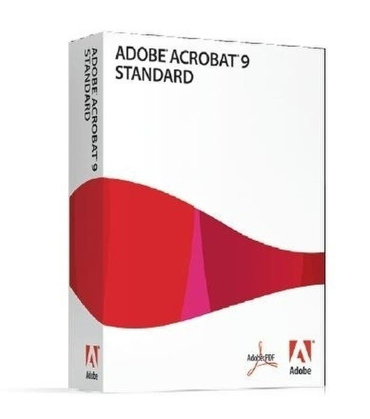 Adobe Acrobat Standard 9.0, Win, DVD, IT