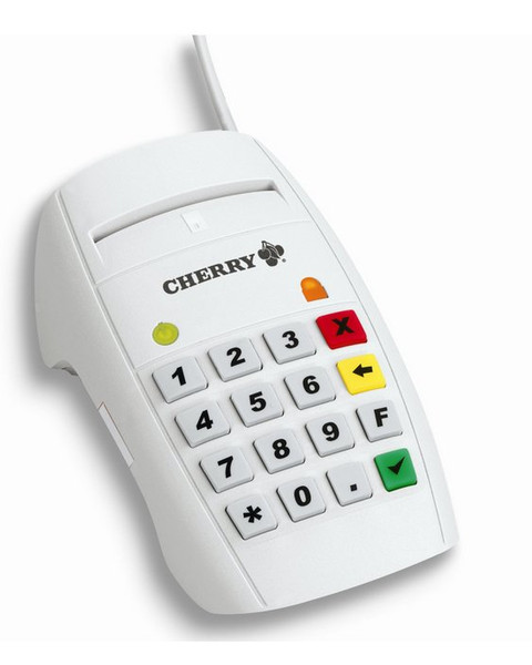 Cherry MKT+ Terminal ST-2052 Белый устройство для чтения карт флэш-памяти