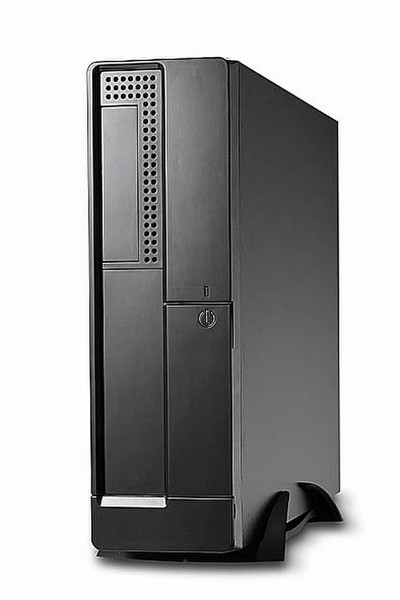 Ever Case ECE1610 Slim Desktop Tower Niederprofil (superflach) 300W Schwarz Computer-Gehäuse