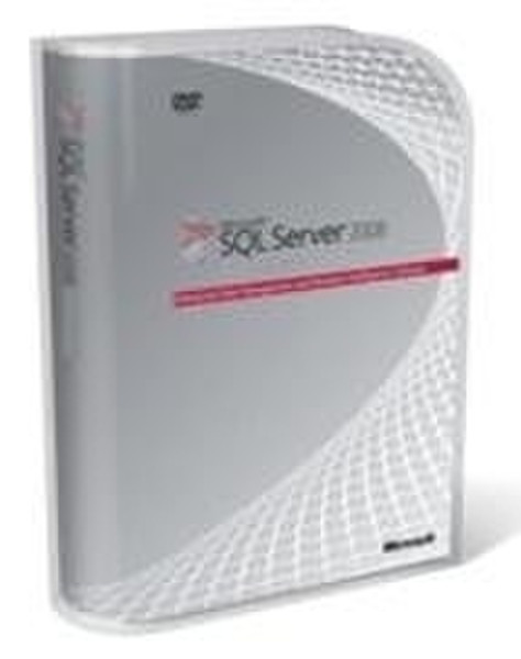 Microsoft SQL Server Enterprise Edition 2008, 25 Clt, DVD, AE, FR