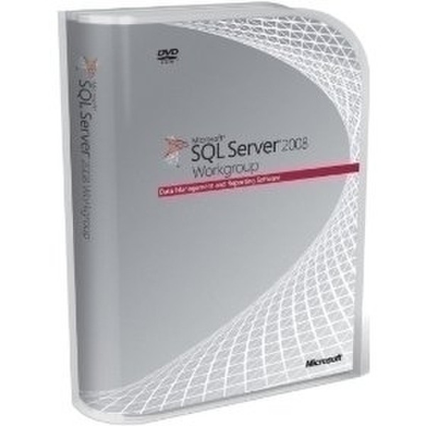 Microsoft SQL Server Workgroup Edition 2008, DVD, 5 Clt, FR