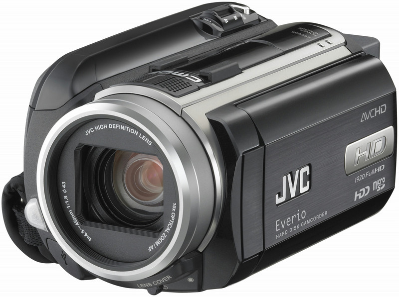 JVC GZ-HD 40 2.68MP CMOS Schwarz, Silber