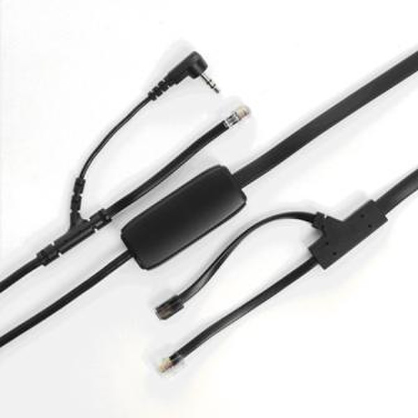 Plantronics APA-2 Electronic Hook Switch Черный кабельный разъем/переходник