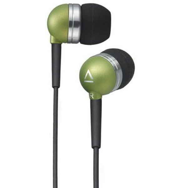 Creative Labs Creative EP-610 Headphones Green Стереофонический Проводная гарнитура мобильного устройства