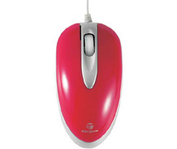 Targus AMU45EU USB Оптический 800dpi Для обеих рук Красный компьютерная мышь