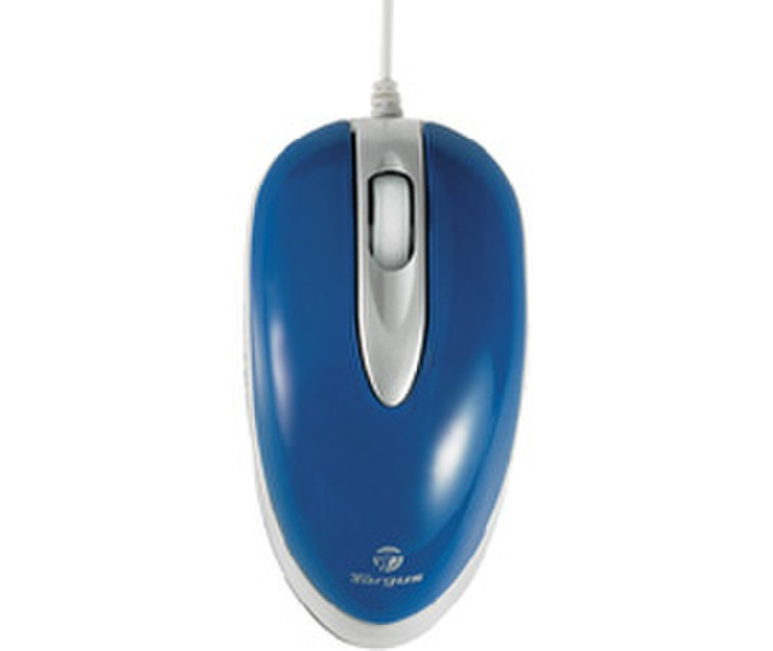 Targus AMU4501EU USB Оптический 800dpi Для обеих рук Синий компьютерная мышь