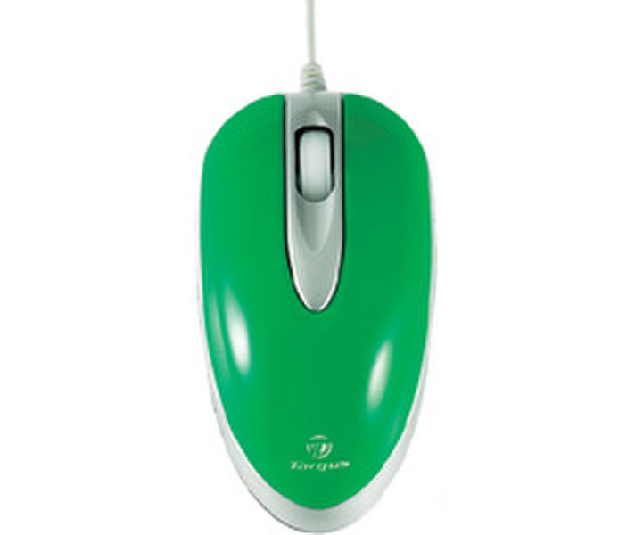 Targus AMU4502EU USB Оптический 800dpi Для обеих рук Зеленый компьютерная мышь