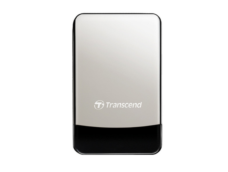 Transcend StoreJet 25 Classic, 250 GB Portable 2.0 250GB Schwarz, Silber Externe Festplatte