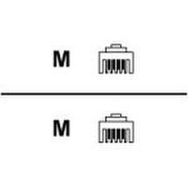 Targus Phone cable RJ-11 (M) - RJ-11 (M) 2.4m Black networking cable