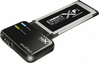 Creative Labs Sound Blaster X-Fi Notebook Internal 2.0channels PCMCIA