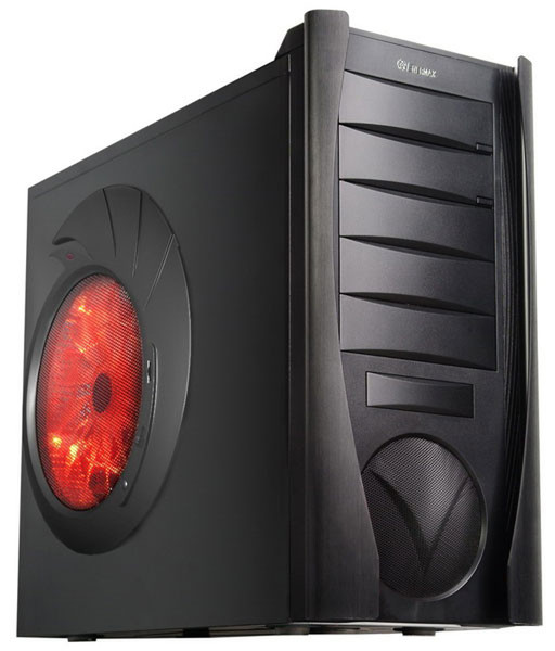 Enermax ECA3162-B Midi-Tower Black,Red computer case