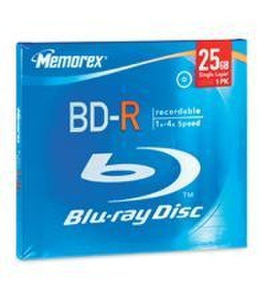 Memorex Blu-ray BD-R Single 25GB BD-R