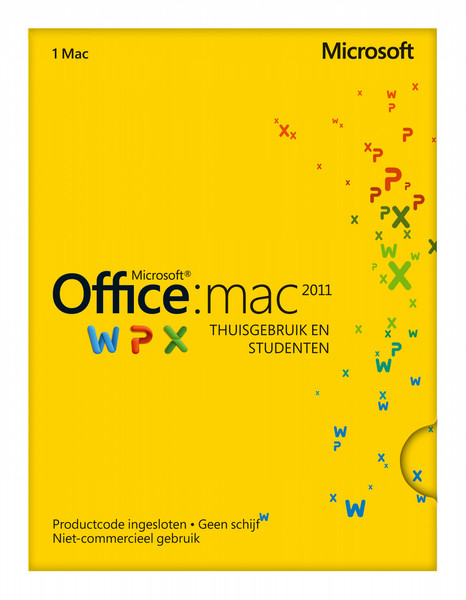 Microsoft Office for Mac Home & Student 2011