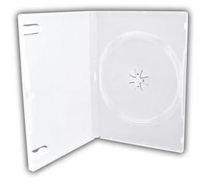 Verbatim Empty Standard DVD Video Box - 100 Pack Frosted 1discs White