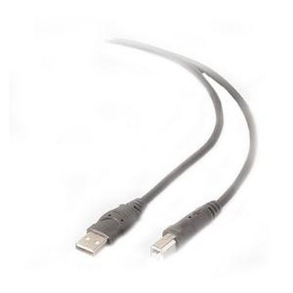 V7 V7E-USB2AB-05M USB Cable 5m USB A USB B Grau USB Kabel