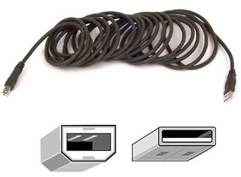 Belkin Cable USB 2.0 5m, Pro Series 5m Black USB cable