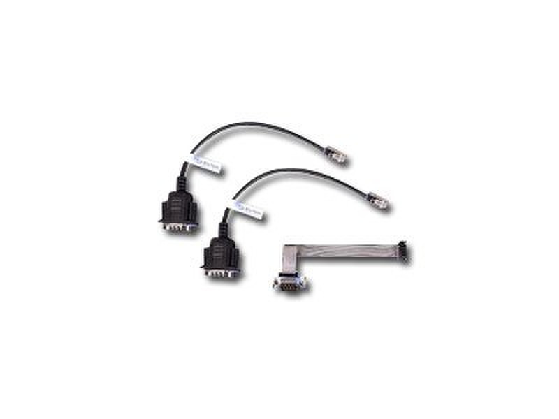 Intel RJ45 - DB9 Cable Kit RJ-45 DB-9 Черный кабель последовательной связи