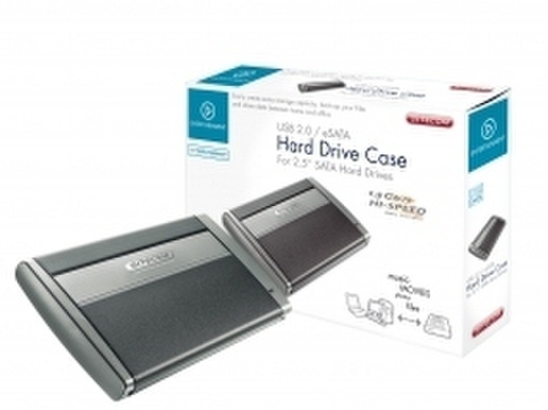 Sitecom MD-215 Black,Silver HDD/SSD enclosure
