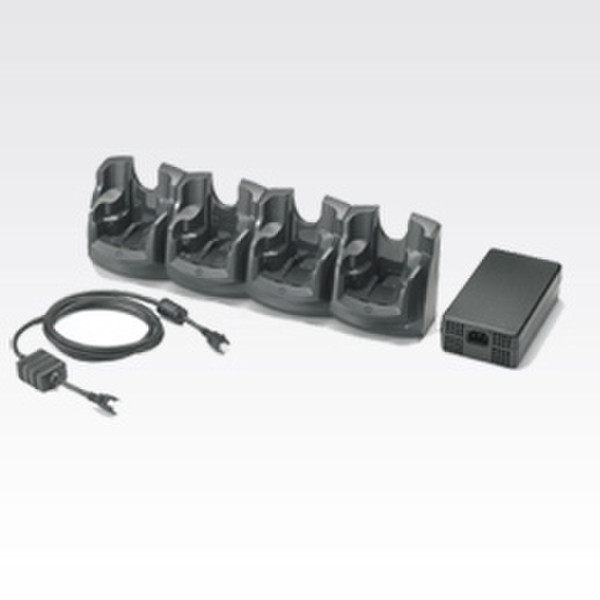 Zebra 4-Slot Charge Only Cradle Kit CRD7X00-401CR Black