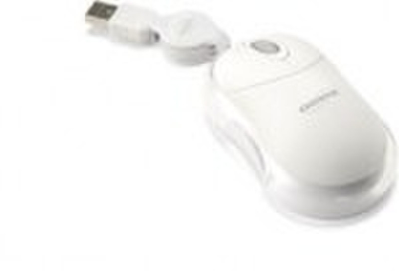 Dicota Spirit USB Оптический 800dpi Белый компьютерная мышь