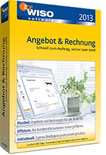 Buhl Data Service WISO Angebot & Rechnung 2013