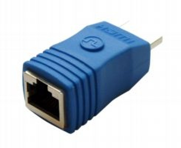LevelOne Short Range HDMI Receiver RJ-45 HDMI Blau Kabelschnittstellen-/adapter