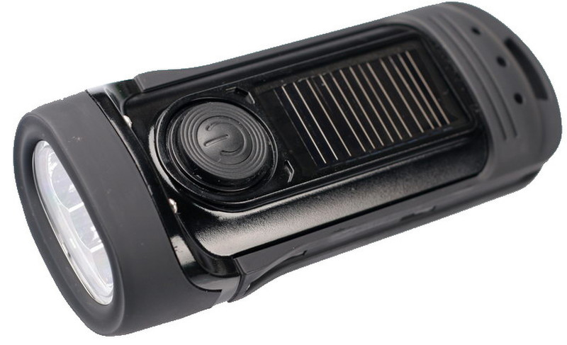 Powerplus Barracuda Hand flashlight LED Black,Grey