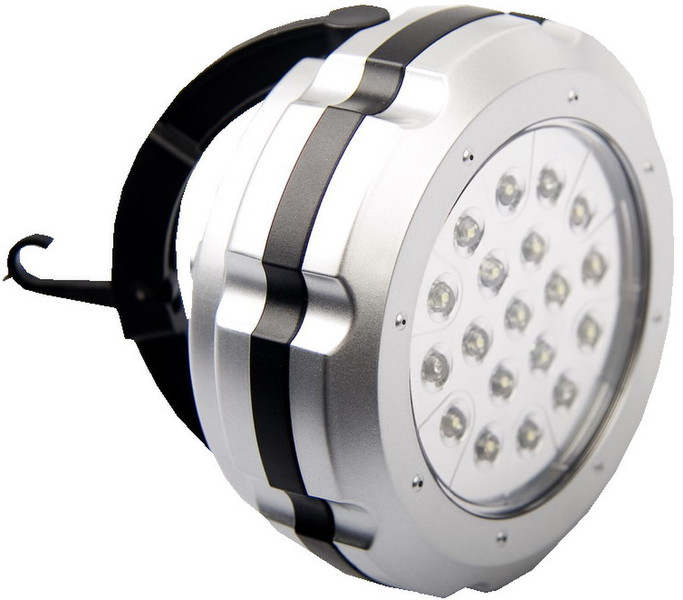 Powerplus Firefly Magnetische Befestigung Taschenlampe LED Schwarz, Silber