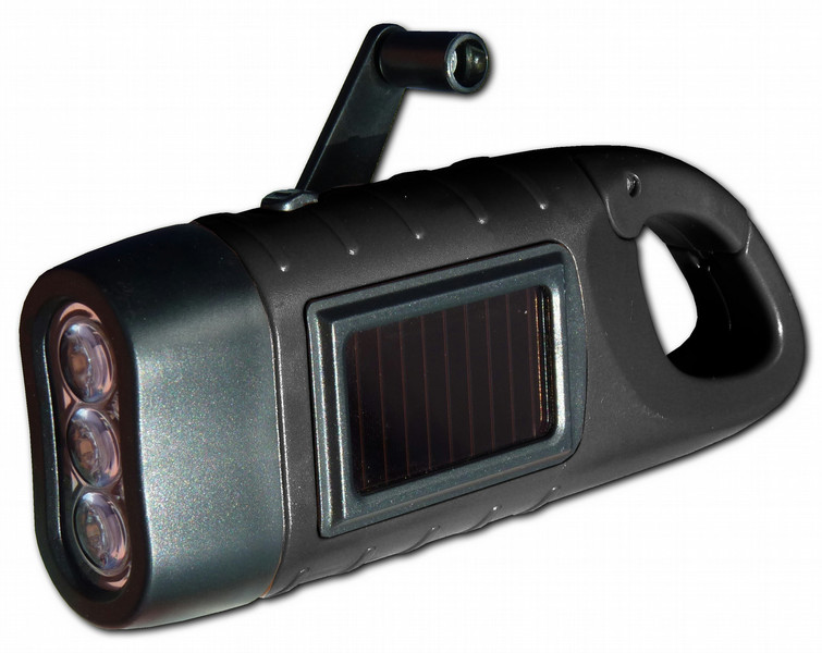 Powerplus Seahorse Hand flashlight LED Black