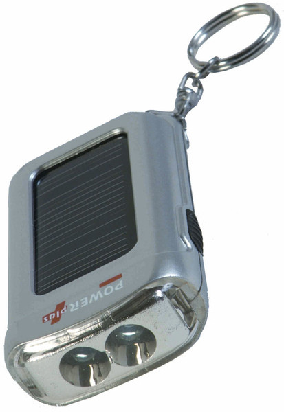 Powerplus Stingray Anhänger-Taschenlampe LED Silber