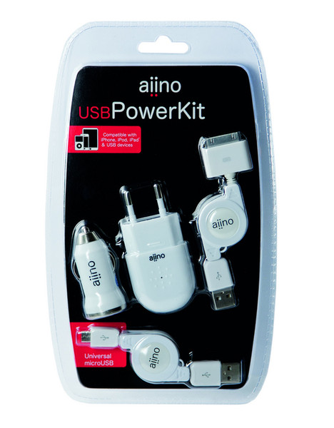 Aiino AIUSB2-K mobile device charger