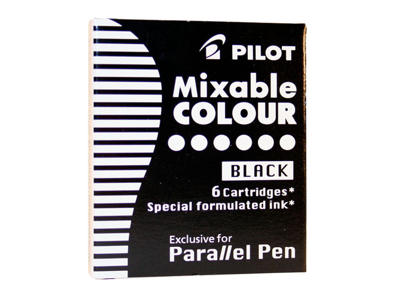 Pilot Set of 6 Cartridges for Parallel Pen 6pc(s) pen refill