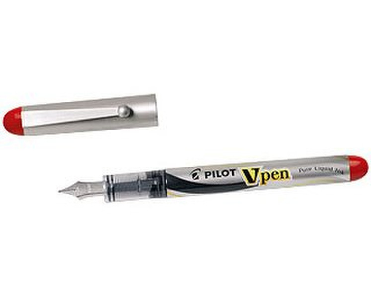 Pilot V-Pen Silver,Transparent