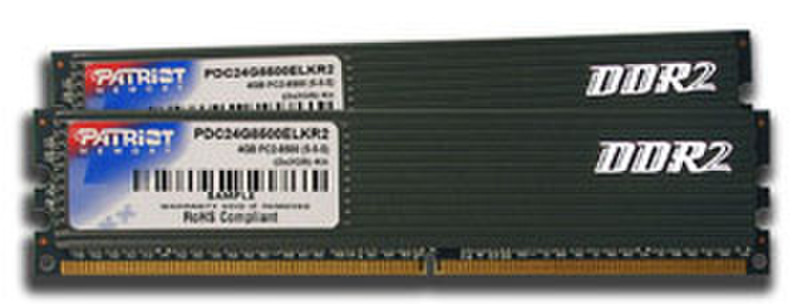 Patriot Memory DDR2 4GB (2 x 2GB) PC2-8500 4GB DDR2 1066MHz memory module